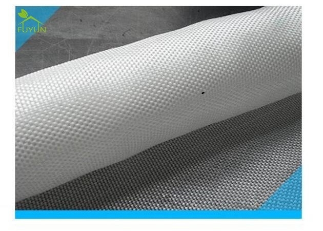 Road Construction PET Woven Geotextile High Strength Low Deformation 300/300 KN/M River